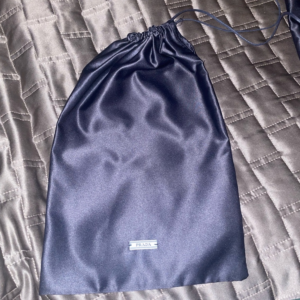 Prada silk dust bags - set of 2 - Picture 5 of 6